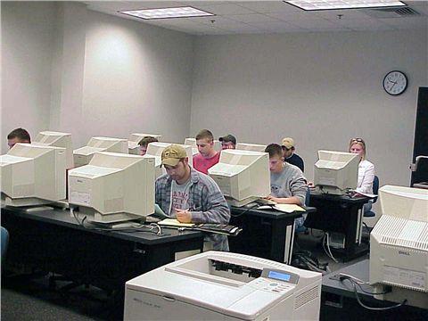 Students in Computer Lab