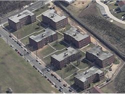 Wheeler Terrace aerial pre-renovation