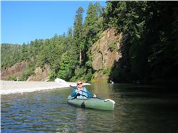 Kayak on the Eel River