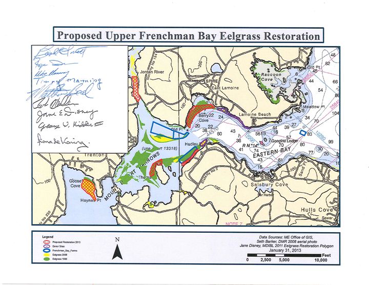 Marine Conservation Agreement signed by Mussel Harvesters January 31, 2013