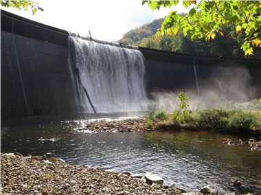 Lake Logan Dam, Nantahala National Forest