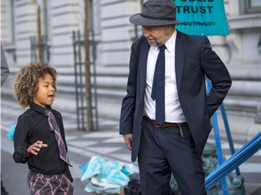 Dr. Hansen and Youngest Youth Plaintiff Levi prepare for Court