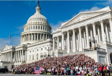 CCL participants on one of their days for talking with Congress