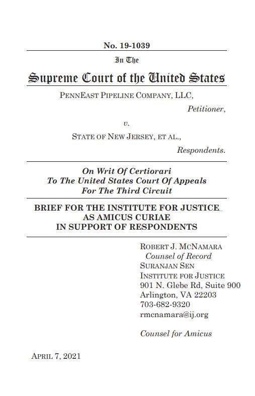 IJ's Amicus Brief Cover