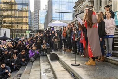 La Rose v. Her Majesty the Queen Canadian Youth Plaintiffs at Vancouver Press Conference