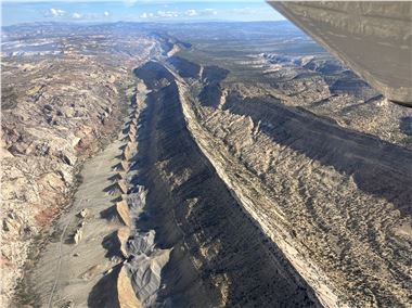 Aerial The Cockscomb