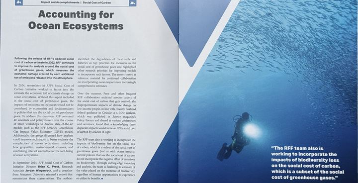 Report - Accounting for Ocean Ecosystems