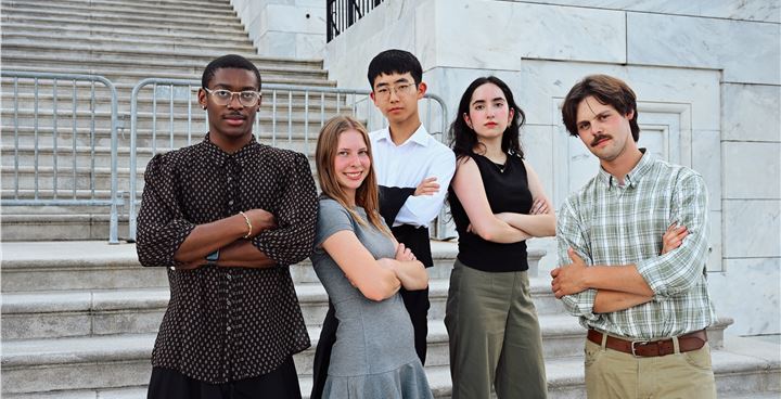 Youth Visiting the Capitol
